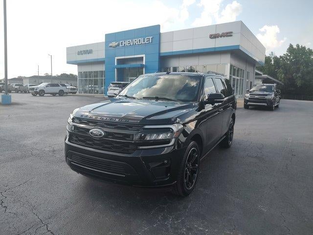 2023 Ford Expedition Limited in Black — front three-quarter view