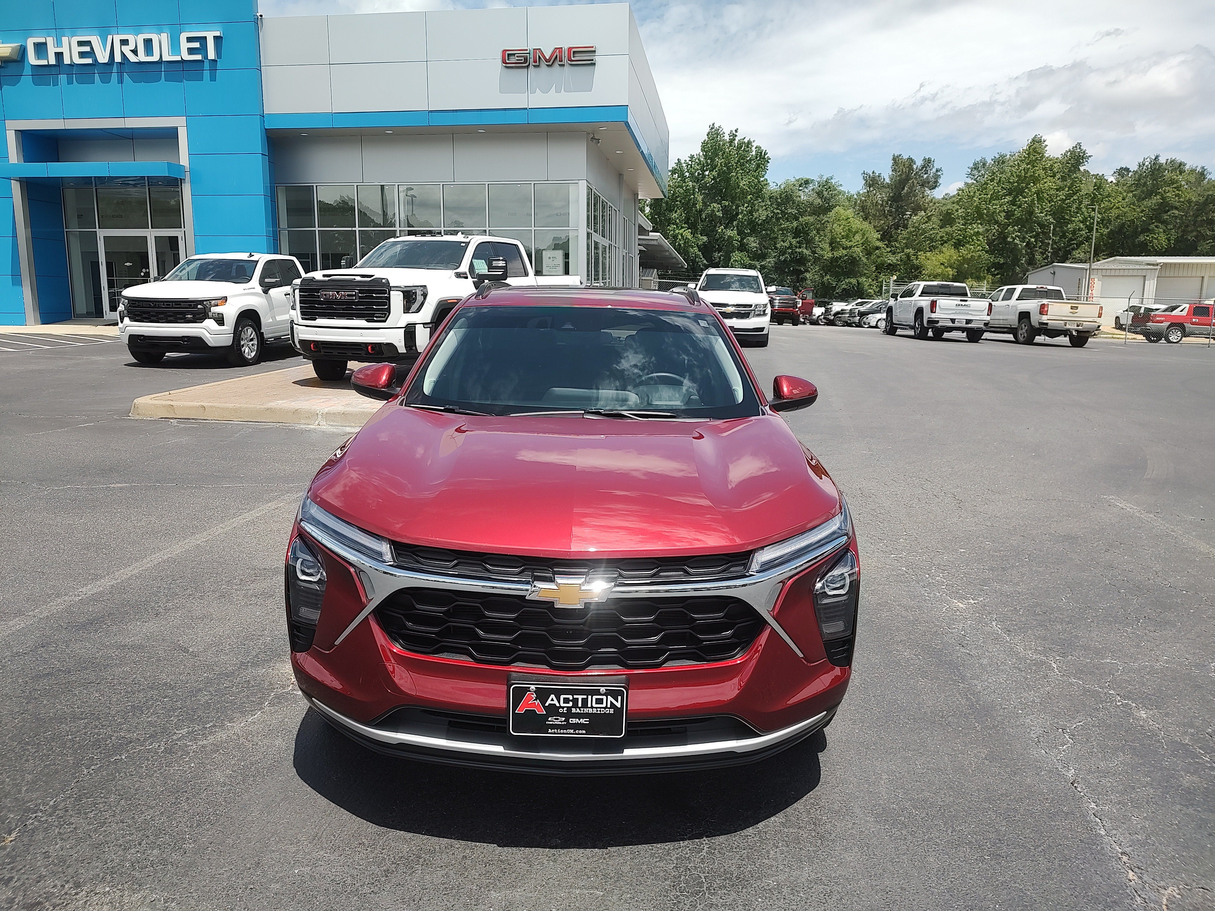2024 Chevrolet Trax — rear three-quarter view
